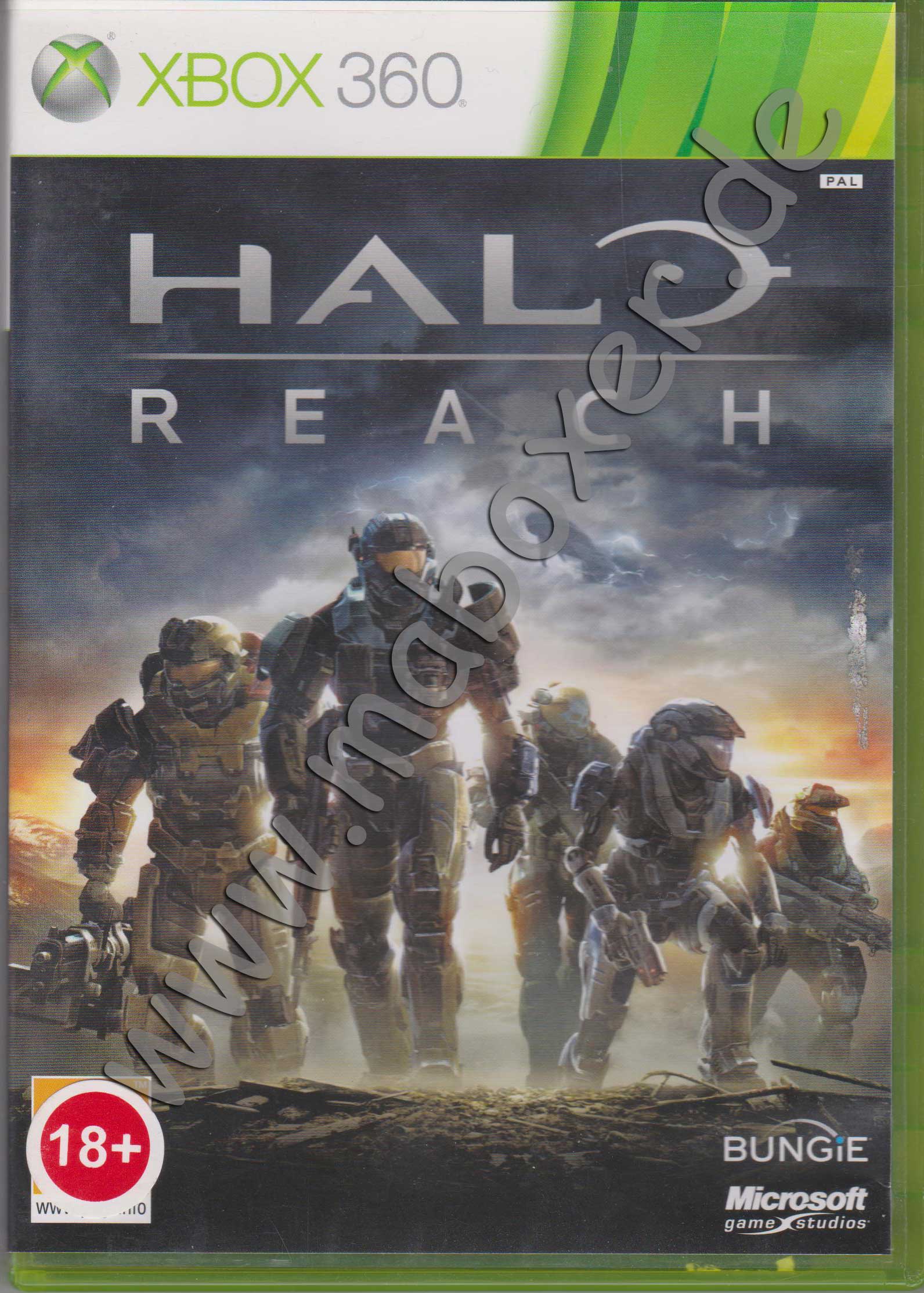 Halo Reach XBOX 360 Cover