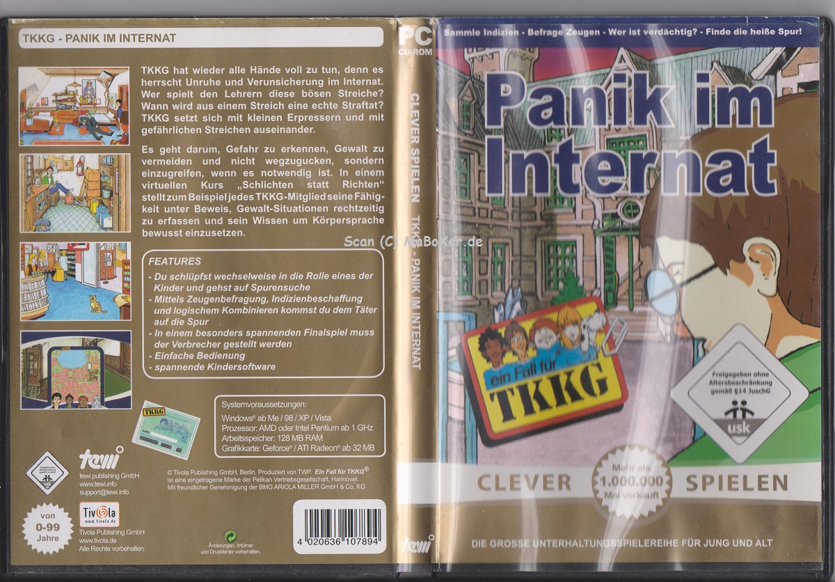 TKKG Panik im Internat (C) MaBoXer.de
